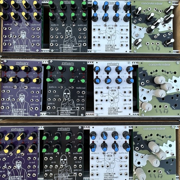 CCAM Estuary eurorack system